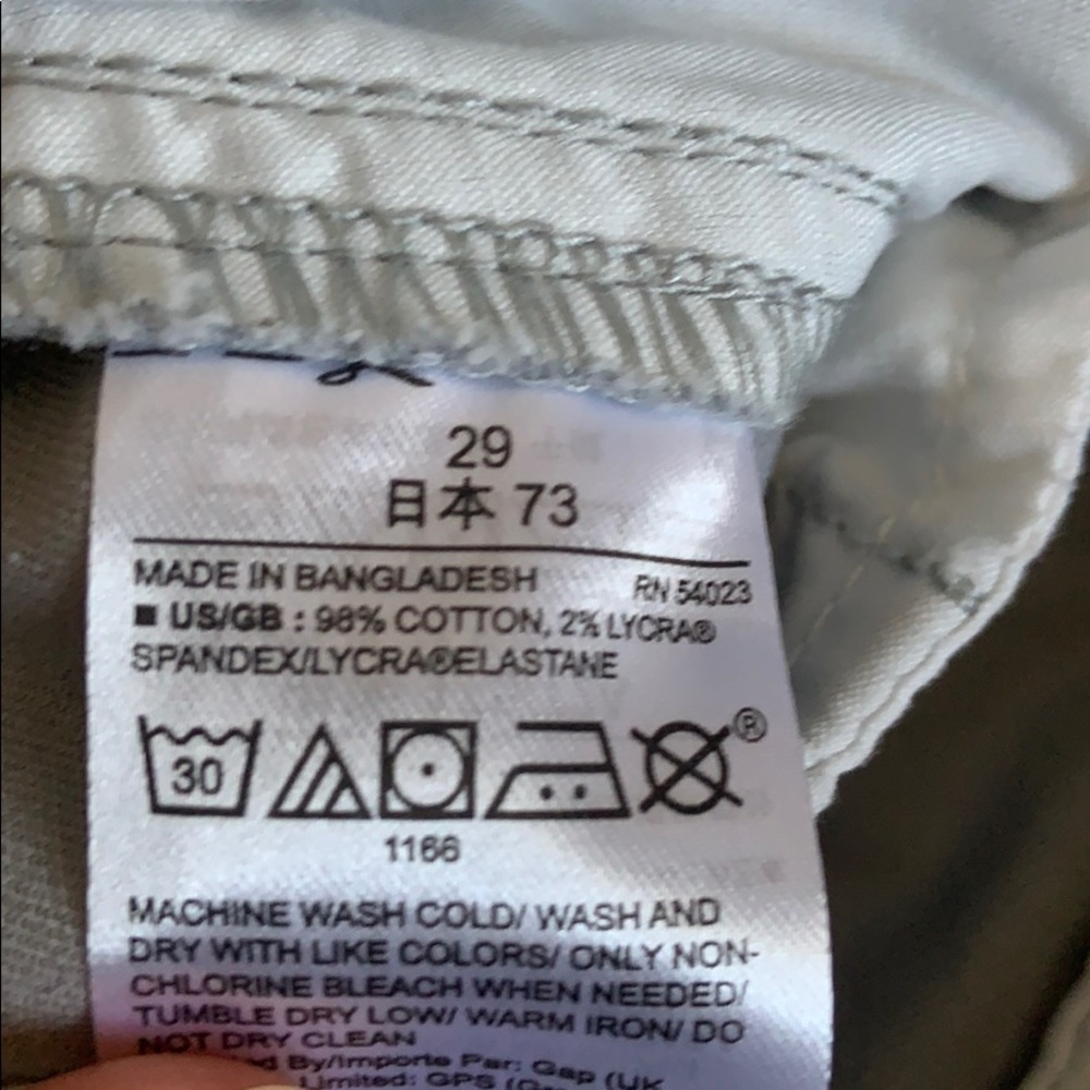 SOLID!! GAP MENS KHAKIS DRESS SHORTS - Picture 6 of 6